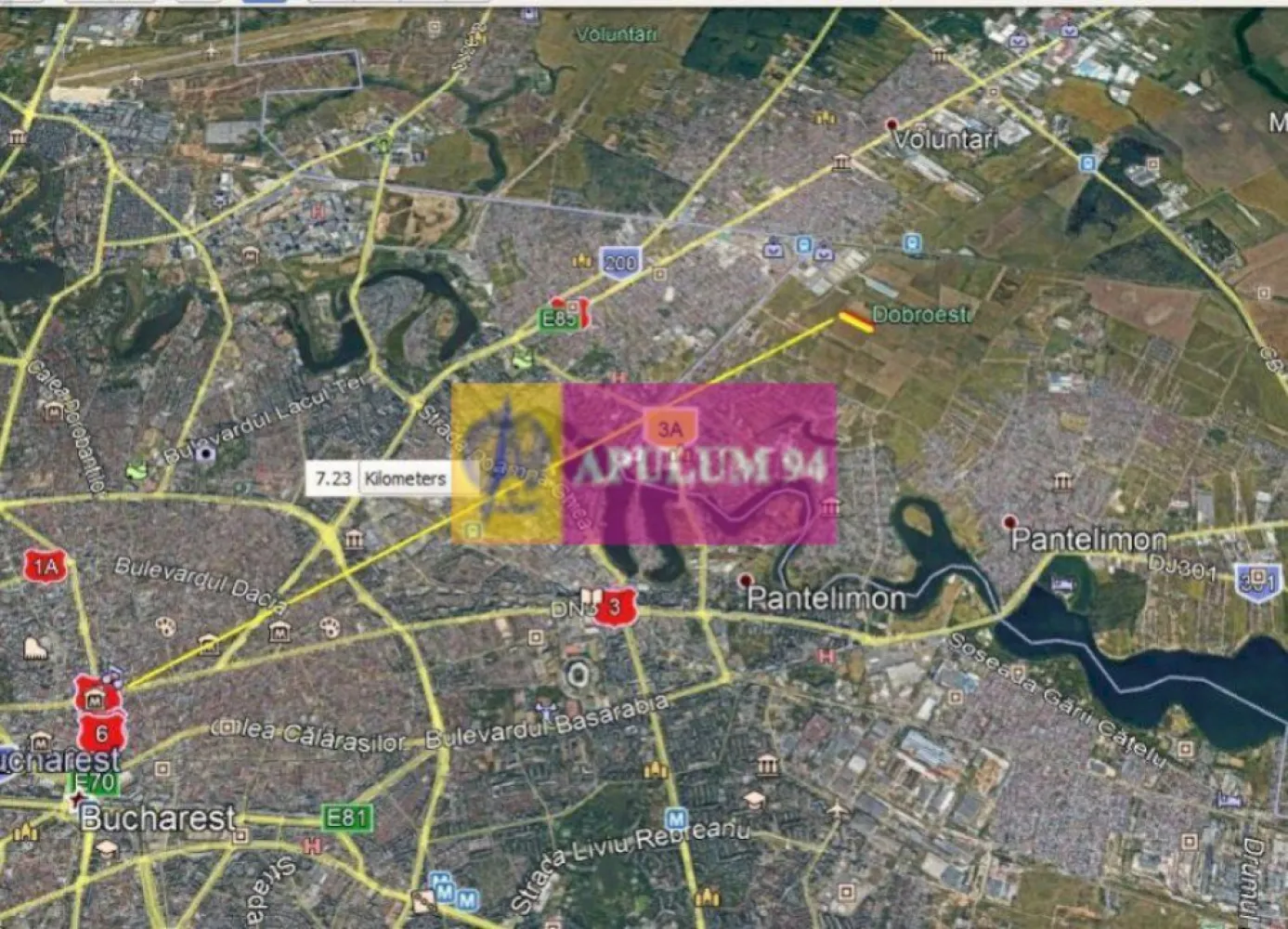 Teren 7500mp-Fundeni Dobroesti - Inchiriere teren Fundeni Dobroesti, 7500mp cu deschidere de 23m. Terenul este dreptunghiular cu doua deschideri, la strada Balantei si la Stejarului.
Pe ambele strazi exista canalizare.Zona este in plina expansiune imobiliara.