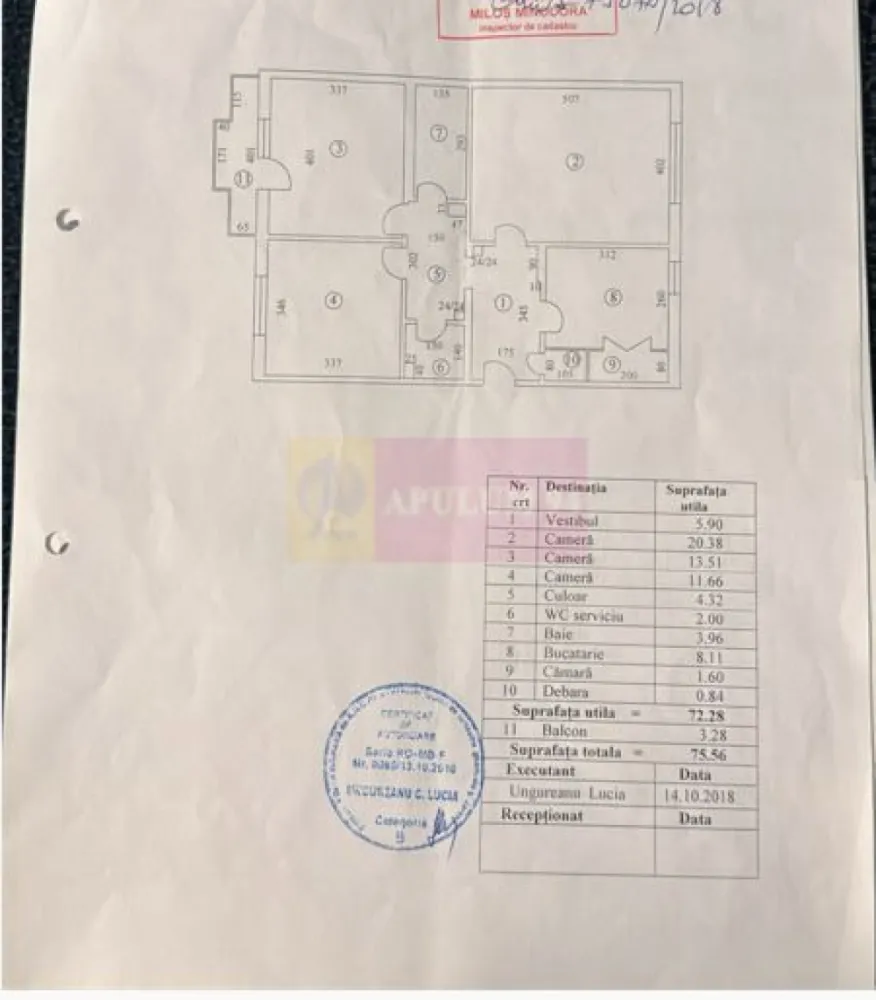 Vanzare apartament 3 camere zona Vitan Mall