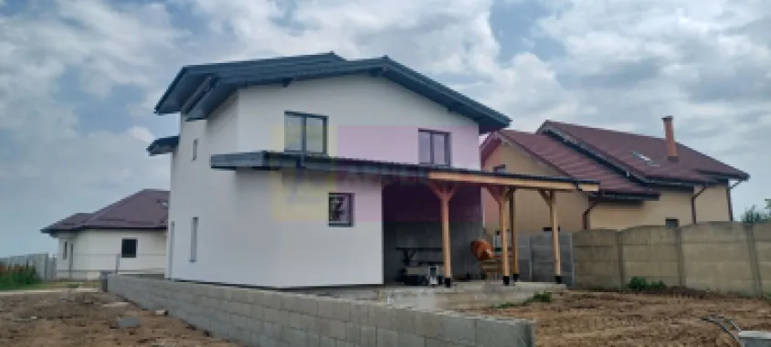 Săbăreni, casă p+1E+m, 5 camere, 3 bai, terasă acoperită, CT
