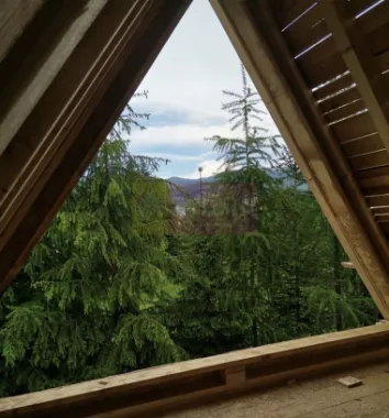 Vila A Frame de vanzare in Valea Doftanei