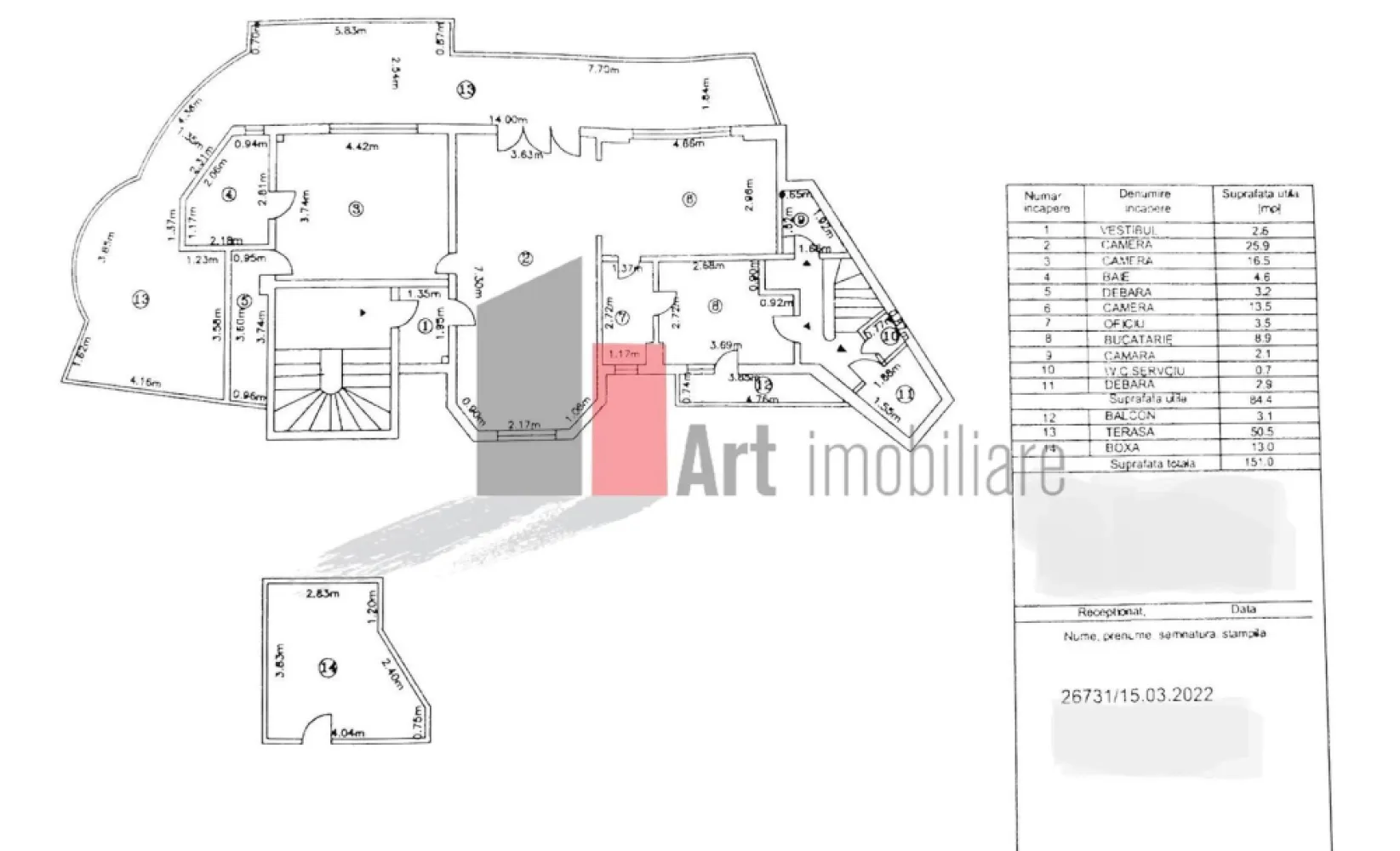 Pret Nou! Apartament unicat cu terasa 50mp | Ultracentral-cartierul Evreiesc