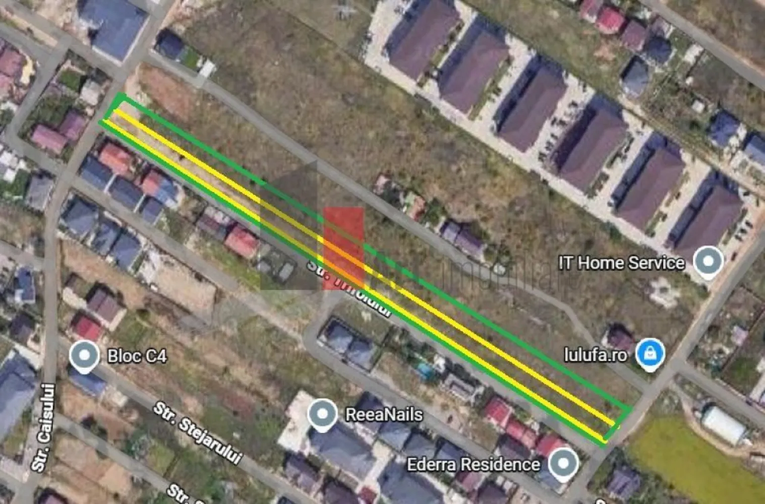 Teren Bucuresti / Dobroesti tripla deschidere - De vânzare: 10.000 mp în Dobroești – Teren cu deschidere de 329 ml!
Vă prezentăm un teren cu un potențial uriaș în comuna Dobroești, locația ideală pentru cei care vor să construiască aproape de București, fără a ieși de pe centură.
De ce să alegi acest teren?
Front stradal masiv: 329 metri la str. Trifoiului + deschideri laterale. Practic, terenul este accesibil din toate părțile.
Locație: Com.Dobroești este „linclusa” in București, fiind singura comună complet închisă de centura interioară.
Suprafață: 10.000 mp (două loturi de 5.000 mp).
Important: O porțiune din teren se află sub zona de protecție a rețelei Transelectrica (LEA 220 kV), detaliu ce permite amenajarea de spații verzi, parcări sau zone de depozitare, conform normativelor în vigoare.
PS Certificatul de urbanism de informare este scos pentru unul din terenuri la o latime a terenului de 15 ml fara retrageri de aici POT-ul de 35%