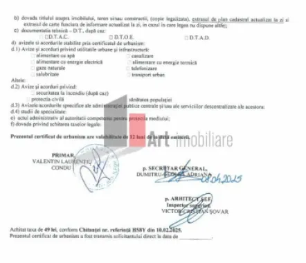 Teren Bucuresti / Dobroesti tripla deschidere
