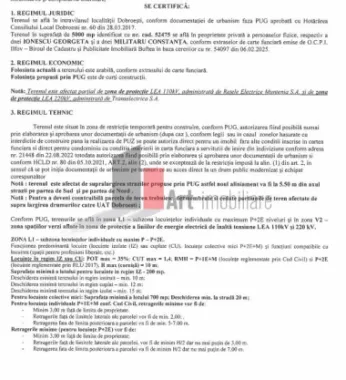 Teren Bucuresti / Dobroesti tripla deschidere