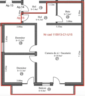 Apartament de LUX 3 camere in Selimbar, ansamblul Regina Residence