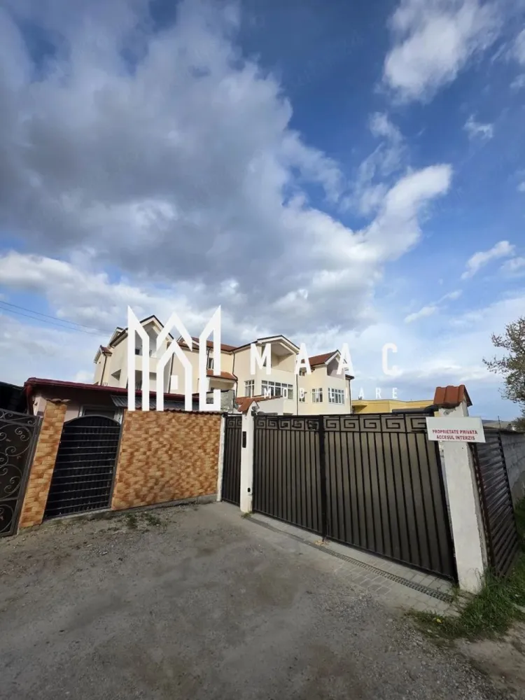 Spatiu 210 mp | Apartament 3 camere | Teren 164 mp | - MAAC Imobiliare vă propune spre vânzare o proprietate rară și versatilă, amplasată într-una dintre cele mai apreciate și liniștite zone de vile din Râmnicu Vâlcea – zona Aurelian Sacerdoteanu. Proprietatea beneficiază de acces rapid din Strada Aurelian Sacerdoteanu către strada privată Dumitru Miulescu, oferind intimitate, siguranță și un cadru exclusivist.
Situată la demisolul unei clădiri elegante tip vilă, cu regim redus de înălțime și doar 10 apartamente, proprietatea însumează 210 mp utili și este compusă din două unități alăturate, ideale atât pentru activități comerciale, cât și pentru locuire sau investiție.
Caracteristici principale:
Suprafață utilă totală: 210 mp
Teren privat exclusiv: 164 mp
2 locuri de parcare private
1 loc de parcare suplimentar pe strada Dumitru Miulescu
Acces securizat prin porți automatizate și videointerfon
Zonă exclusivistă și foarte liniștită
Ideală pentru business, investiție sau locuință premium
Compartimentare – Spațiu principal 150 mp:
8 camere
Dressing
Bucătărie mobilată și utilată
2 băi moderne
Spații generoase și eficient compartimentate
Compartimentare – Apartament 60 mp:
3 camere
Baie
Hol
Posibilitate de utilizare independentă sau extindere a spațiului principal
Dotări și beneficii:
Bucătărie complet mobilată și utilată
Acces securizat cu videointerfon
Porți automatizate cu telecomandă
Spațiu perfect uscat, fără igrasie
Temperatură constantă pe tot parcursul anului
Costuri reduse de întreținere și eficiență termică ridicată
Acte la zi
Avantaje majore:
Teren privat perimetral de 164 mp ce oferă control și intimitate
Posibilitate de utilizare mixtă – business și locuire
Locație premium într-o zonă de vile
Randament excelent pentru investiție
Acces rapid către principalele puncte de interes ale orașului
Parcare generoasă pentru proprietari și vizitatori
Ideal pentru:
Sediu firmă
Birouri IT, arhitectură sau contabilitate
Clinică privată sau cabinete medicale/stomatologice
After-school sau grădiniță privată
Studio video / podcast
Ateliere creative
Depozitare materiale sensibile la temperatură
Locuință spațioasă cu zonă de lucru integrată
Preț: 175.000 Euro usor negociabil
Proprietatea se vinde ca pachet complet:
210 mp utili
164 mp teren exclusiv
2 locuri de parcare private
1 loc de parcare pe strada Dumitru Miulescu
Pentru mai multe informații și programarea unei vizionări, echipa MAAC Imobiliare vă stă la dispoziție.ID 3089576