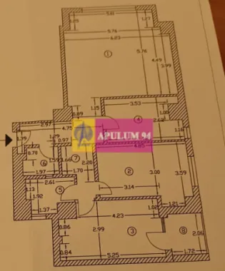 Apartament 3 camere LUX, 99mp, B-dul Unirii, loc parcare inclus