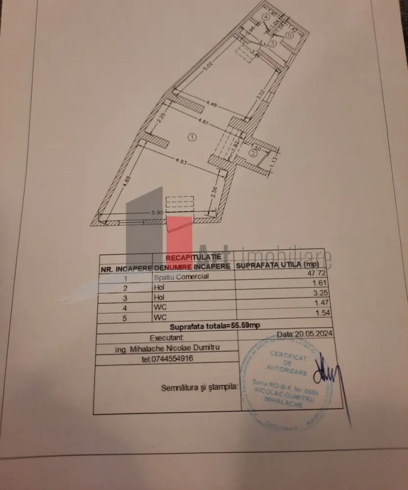 Spatiu comercial de inchiriat in zona Piata Matache/Gara de Nord/ Zona Buzesti - Spațiu comercial de închiriat – ideal pentru HoReCa, retail sau servicii

Vă propunem spre închiriere un spațiu comercial cu poziționare excelentă, amplasat într-o zonă intens circulată și cu un potențial comercial foarte bun. Proprietatea este potrivită pentru activități HoReCa, cafenea, wine bar, bistro, showroom, retail, servicii sau alte tipuri de business care necesită vizibilitate și acces facil.

Spațiul are o suprafață utilă de aproximativ 56 mp și beneficiază de o compartimentare eficientă, ce permite amenajarea flexibilă în funcție de necesitățile viitorului chiriaș.

În completarea spațiului principal, proprietatea dispune și de o încăpere situată la demisol, suficient de spațioasă pentru a fi utilizată ca depozitare, birou administrativ sau pentru orice altă activitate auxiliară necesară desfășurării businessului.

Caracteristici și avantaje:

Curent trifazic

Racord la gaz

Grup sanitar

Posibilitate de instalare hotă și burlan

Vitrină generoasă, cu vizibilitate foarte bună

Fațadă cu expunere excelentă către zona pietonală și traficul din împrejurimi

Acces facil printr-o cale de acces principală

Locuri de parcare disponibile în apropiere

Unul dintre marile avantaje ale acestei locații îl reprezintă dinamica zonei și fluxul constant de persoane. Primăria organizează frecvent evenimente și activități în piața din apropiere, iar în weekend strada devine zonă pietonală dedicată evenimentelor publice. Accesul auto rămâne permis pentru clienți și aprovizionare, ceea ce contribuie la o vizibilitate foarte bună și la un trafic pietonal ridicat.

Datorită amplasării și caracteristicilor sale, spațiul este ideal pentru dezvoltarea unei afaceri orientate către clienți și beneficiază de expunere excelentă într-o zonă activă și în continuă dezvoltare.

Pentru informații suplimentare și programarea unei vizionări, vă stăm la dispoziție.