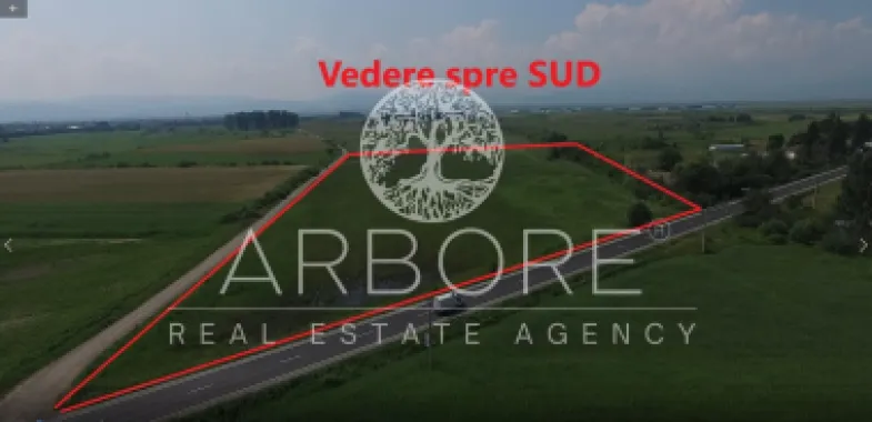 Teren Industrial 45.000 mp | PUZ Aprobat | DN11 Prejmer Brașov