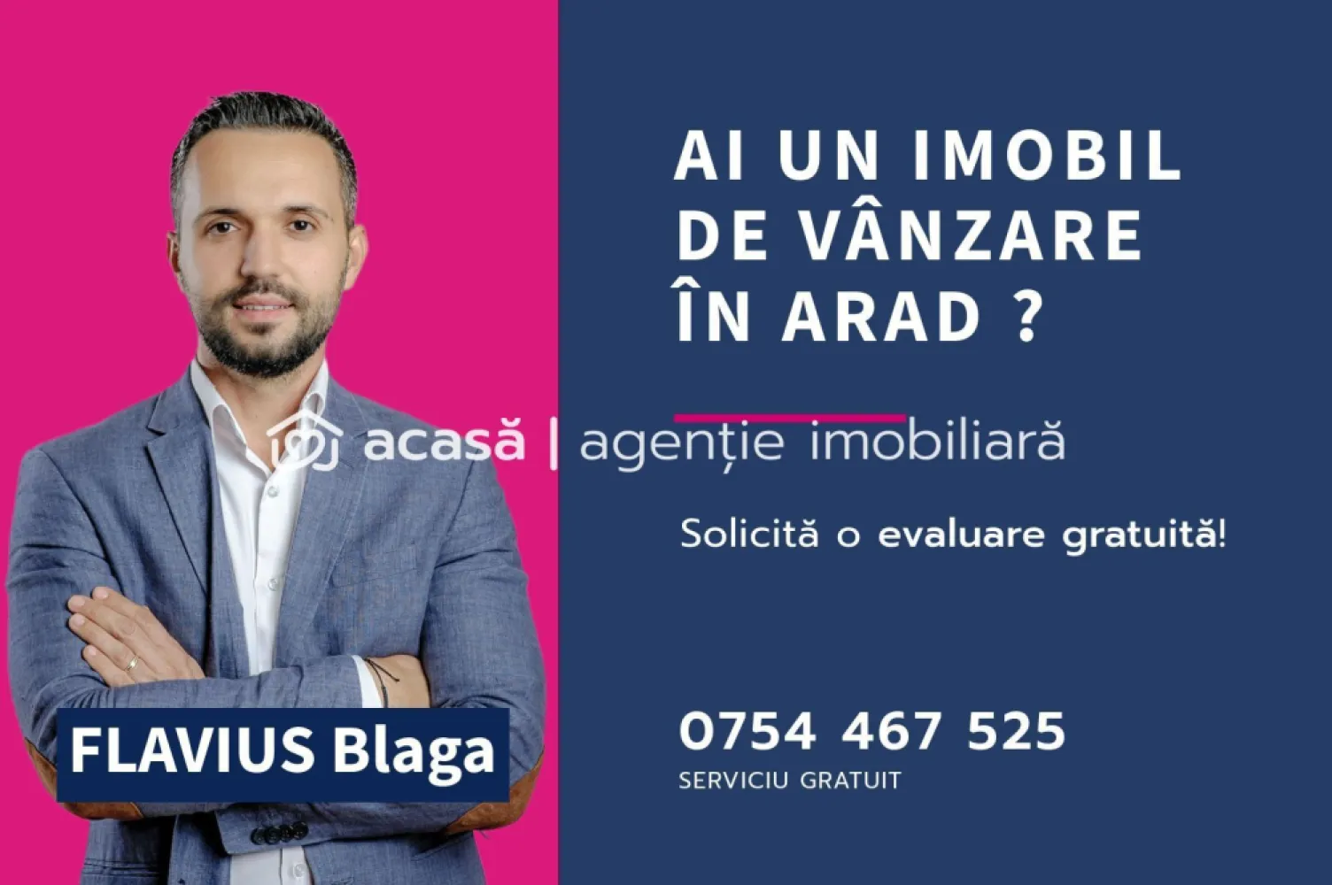 Teren generos de vânzare în cartierul Bujac Comision 0%