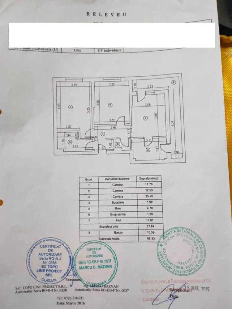 Apartament 3 camere Militari Residence mobilat si utilat - Vă prezentăm un apartament cu 3 camere, decomandat, situat pe strada Rezervelor nr. 79, în cartierul Militari Residence, chiar lângă Lidl – o locație excelentă pentru confortul zilnic 

Situat la etajul 6 din 7, apartamentul oferă o priveliște plăcută și multă lumină naturală, fiind ideal pentru o familie care își dorește spațiu și funcționalitate 

Detalii proprietate:
• 3 camere spațioase 
• 2 băi 
• Compartimentare decomandată – eficiență și intimitate 
• Etaj 6 din 7
• Locație: strada Rezervelor 79, lângă Lidl 

Avantaje:
• Acces imediat la supermarket (Lidl), restaurante și alte facilități 
• Aproape de mijloace de transport în comun 
• Zonă dezvoltată, ideală pentru locuit sau investiție 
• Spațiu generos, potrivit pentru familie 

Un apartament echilibrat, bine poziționat, care îți oferă tot ce ai nevoie pentru un stil de viață confortabil 

Pentru mai multe detalii sau programarea unei vizionări, sună acum