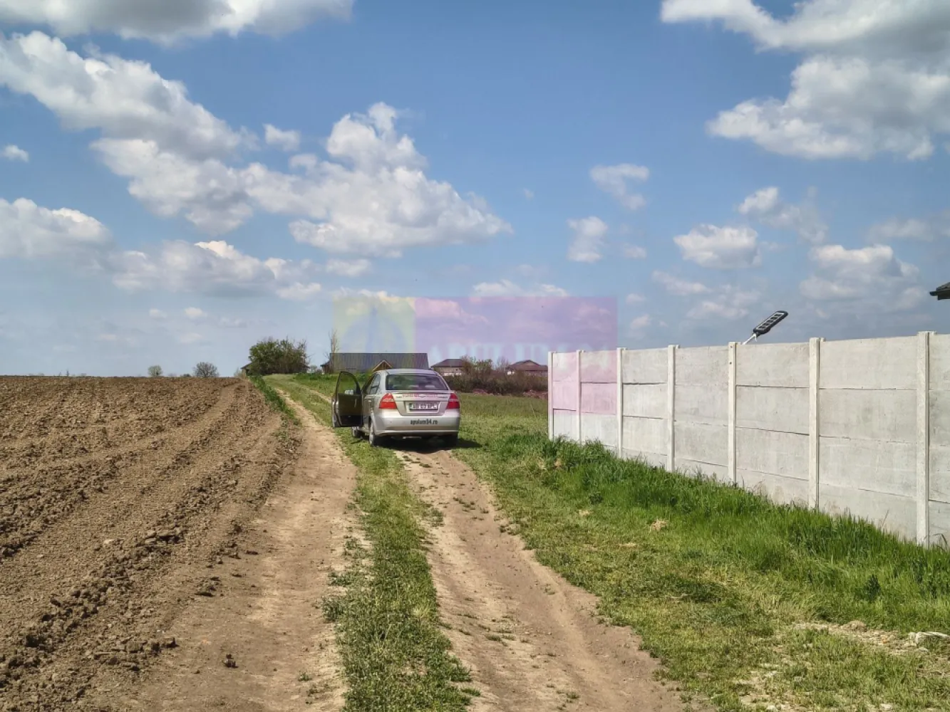 Poșta Teren 3000mp aproape de utilități ideal proiect rezidețial