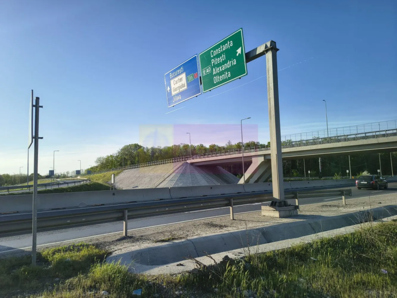 Teren la Joncțiunea dintre A0 și DN5