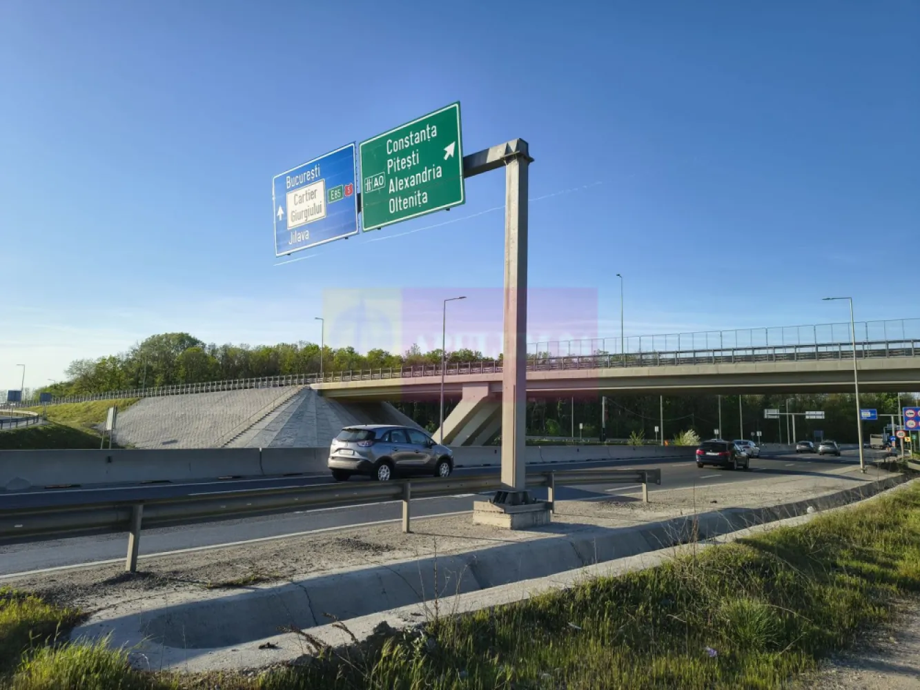 Teren la Joncțiunea dintre A0 și DN5