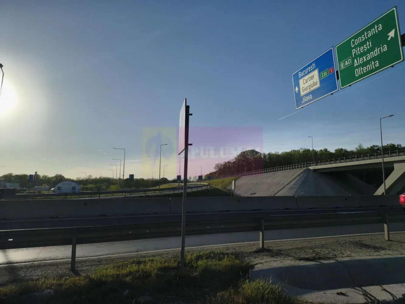 Teren la Joncțiunea dintre A0 și DN5