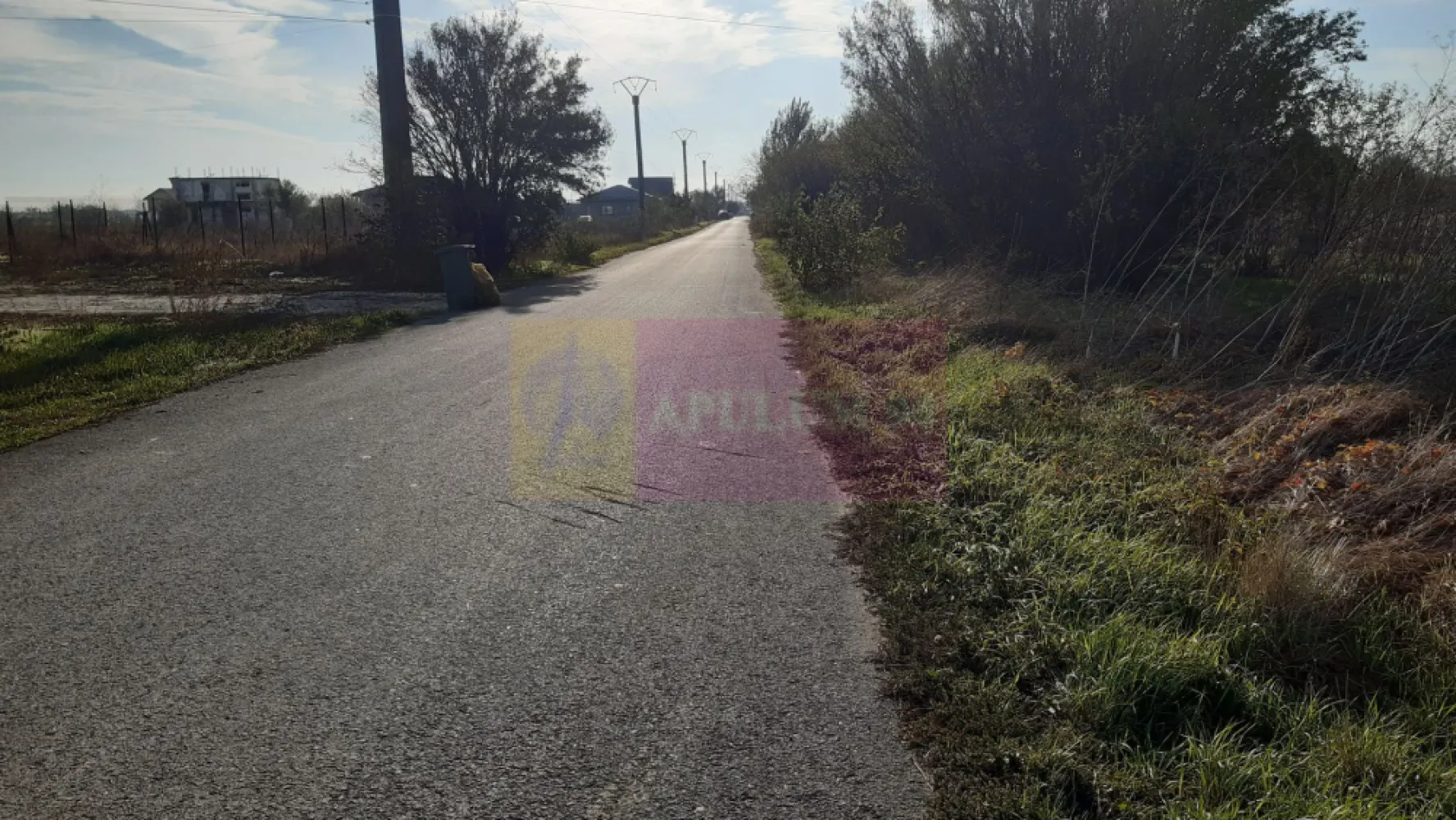 Teren la Asfalt cu utilități alături (Curent & Gaz) lângă București