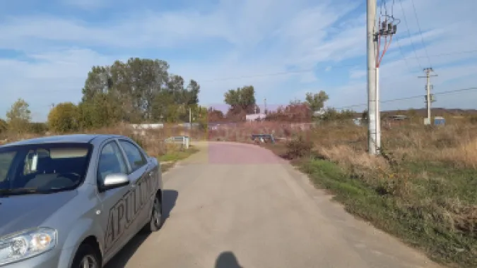Teren la Asfalt cu utilități alături (Curent & Gaz) lângă București