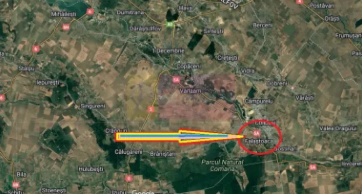 Hală producție Ambalaje Carton și casă locuibilă la 25km de București