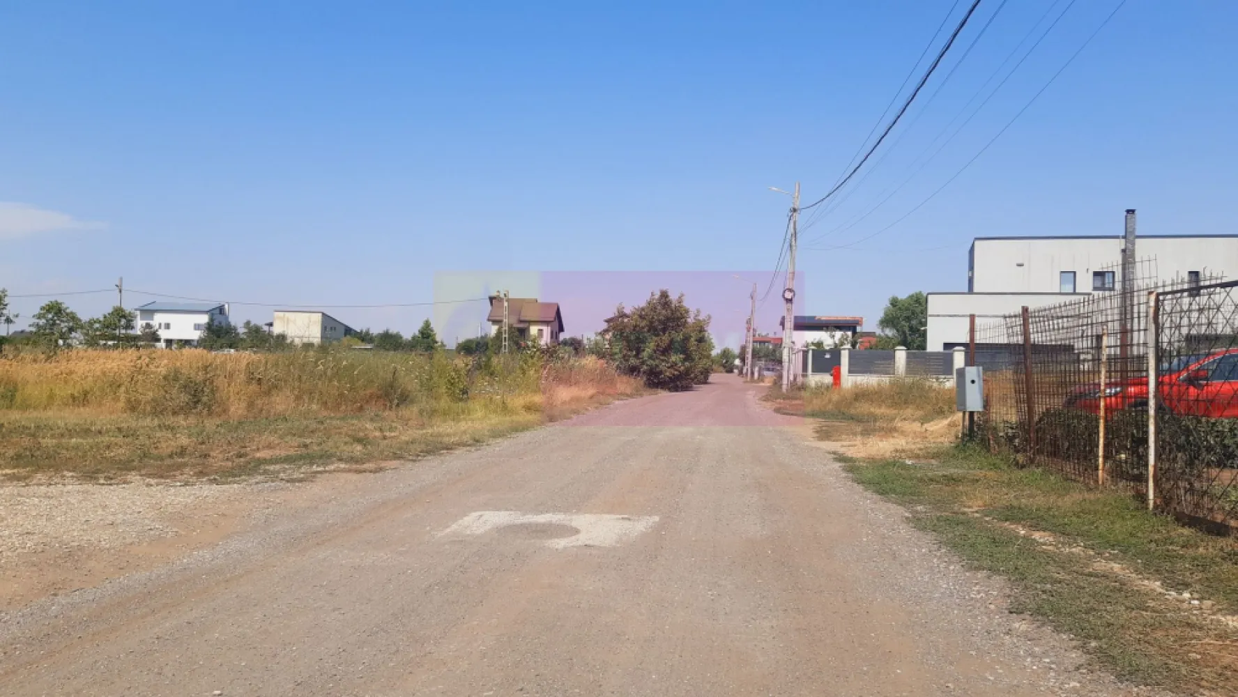 Teren foarte bun pentru mai multe case în Brănești
