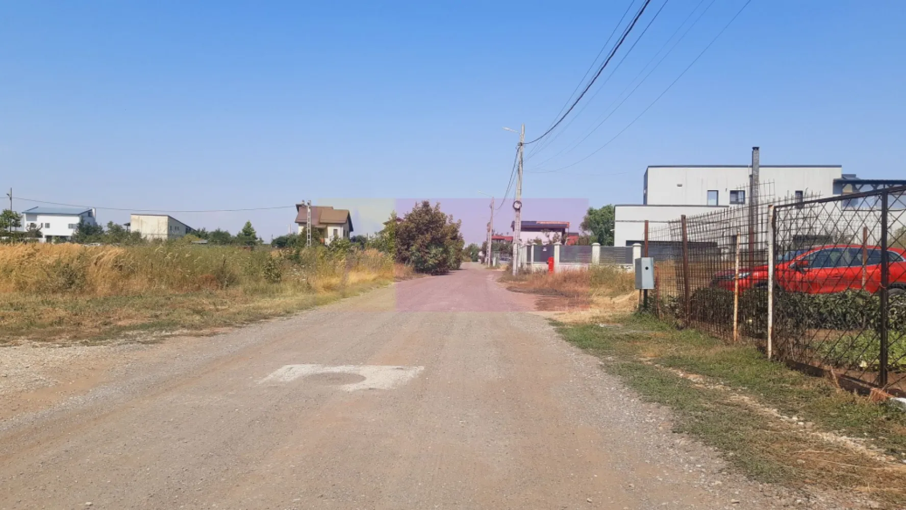 Teren foarte bun pentru mai multe case în Brănești