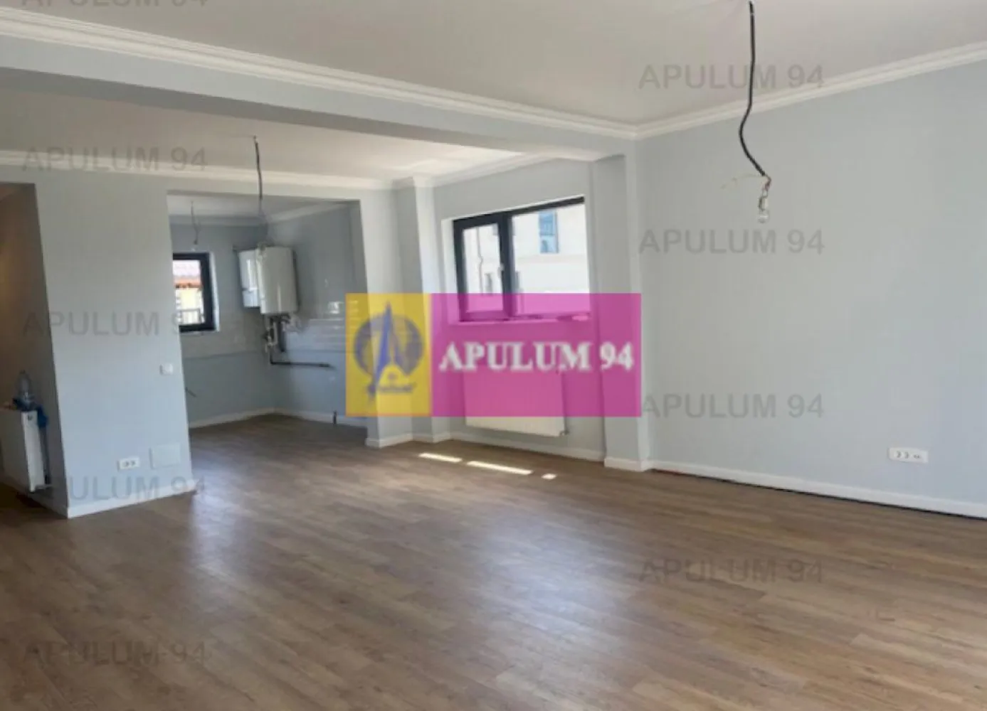 Vila tip duplex Otopeni- Odai- Matei Basarab. - Compania imobiliara Apulum 94 va propune o vila tip duplex situata in Otopeni, zona Odai- str Matei Basarab. 
Zona este foarte dezvoltata, strada este retrasa fata de un drum principal, este foarte linistita si civilizata. 
Vila este P+1+M, este racordata la toate utilitatile. Constructie este din caramida, cu atalpi de beton, are placi de beton intre nivele. Este izolata pe exterior.
Este finisata in totalitate la interior, cu marmura pe scari, termopan din aluminiu, parchet din lemn, usi interioare de foarte buna calitate, gresie, faianta, calorifere, centrala termica pe gaze, obiecte sanitare si electrice montate. 
Casa este foarte bine impartita si anume:
-la parter un living, bucatarie, 1 baie, spatiu de depozitare sub scara, terasa.
-la etaj- un dormitor matrimonial cu baie proprie, 2 dormitoare + 1 baie, un balcon
- mansarda open space are instalatiile trase si se poate monta 1 baie cat si o bucatarie 
Pentru vizionare si mai multe detalii nu ezitati sa ma contactati pe nr 0733683446- Laura Ionescu.