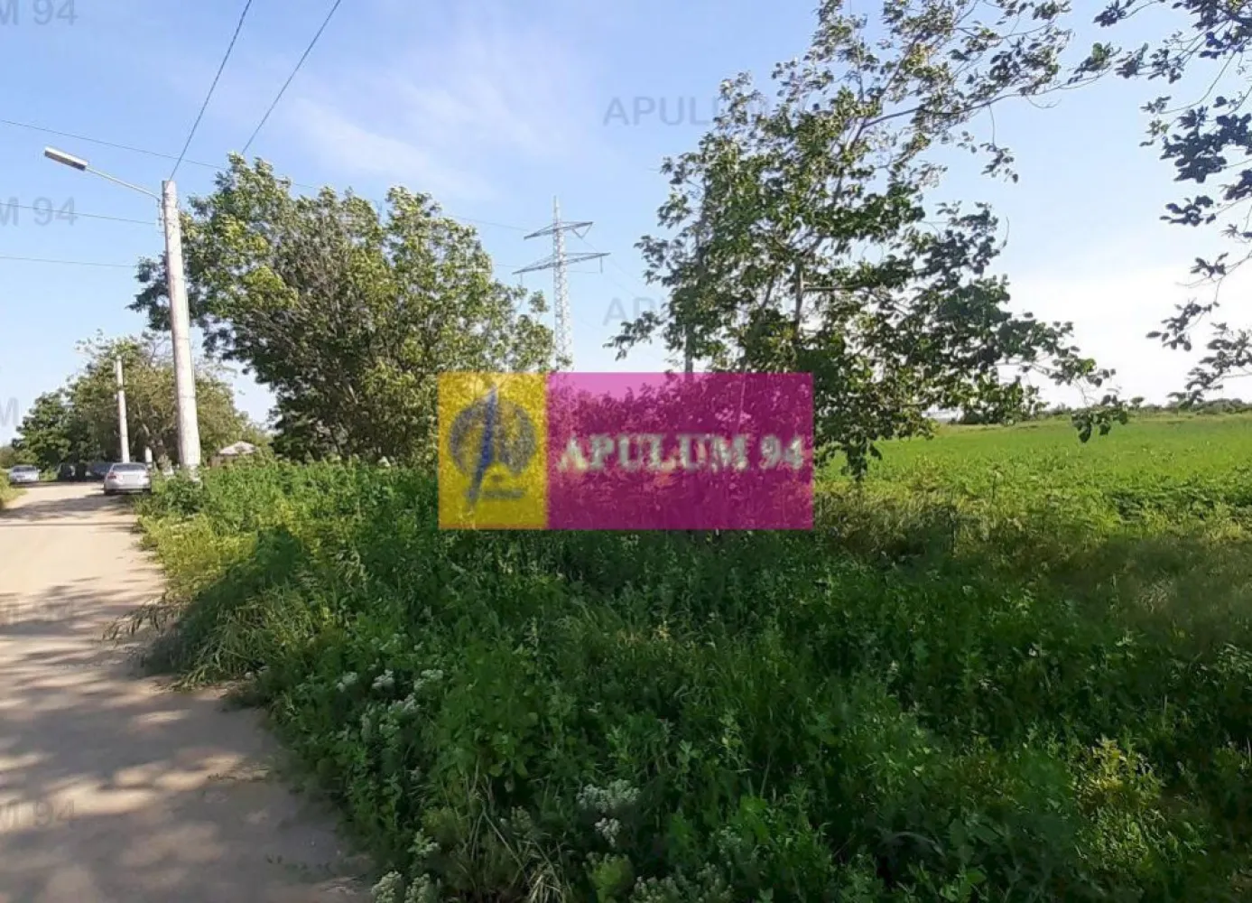 Teren cu utilități pentru dezvoltare proiect