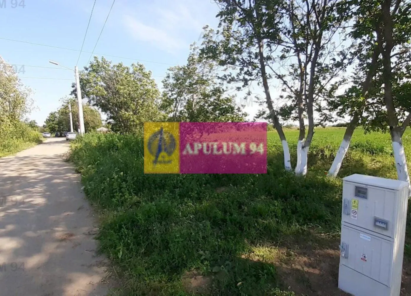 Teren cu utilități pentru dezvoltare proiect