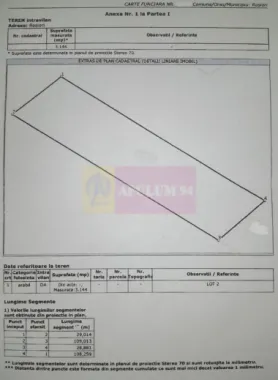 VANZARE TEREN 3100 MP - SAT ROSIORI (IL)