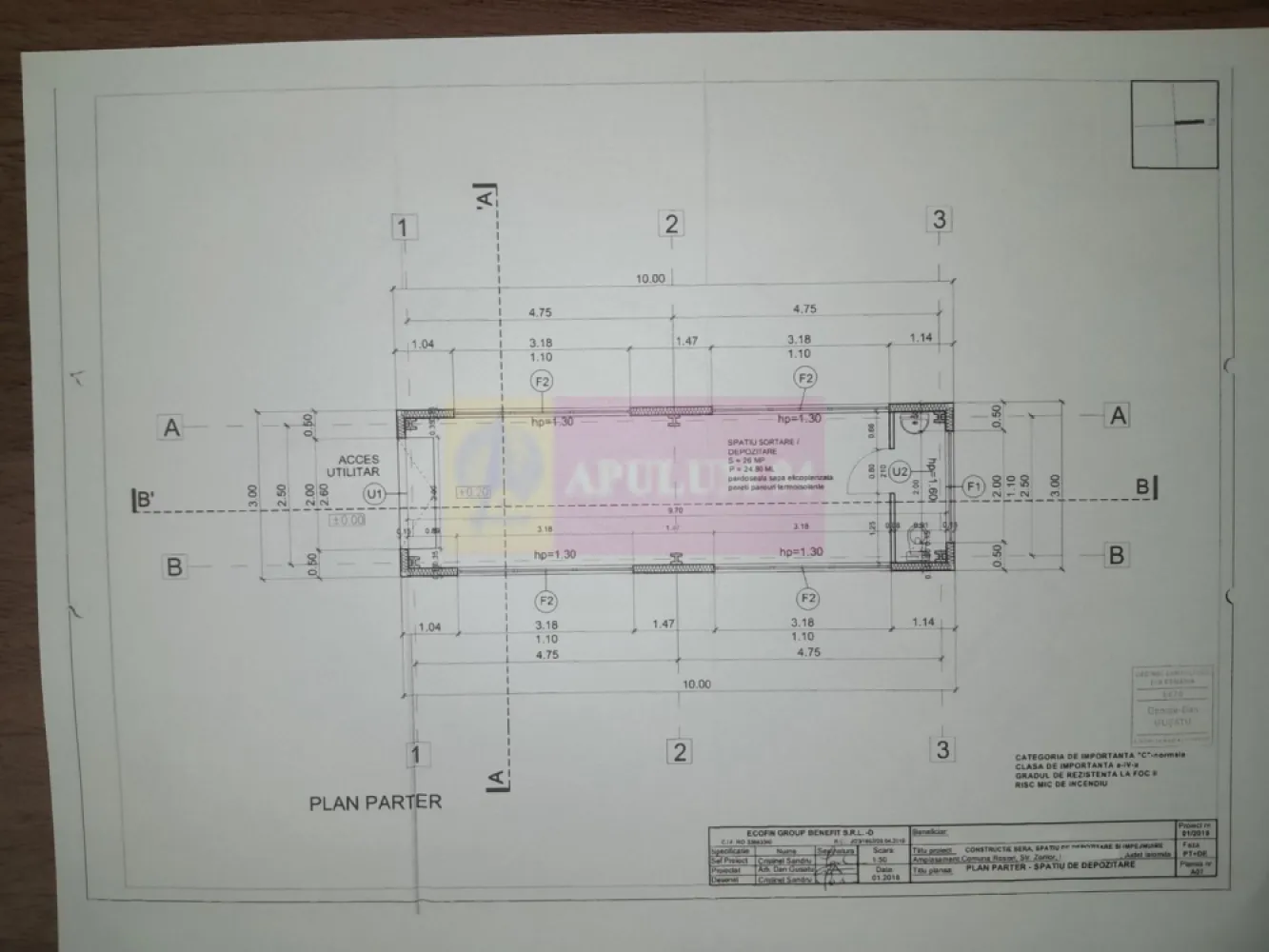 VANZARE TEREN 3100 MP - SAT ROSIORI (IL)