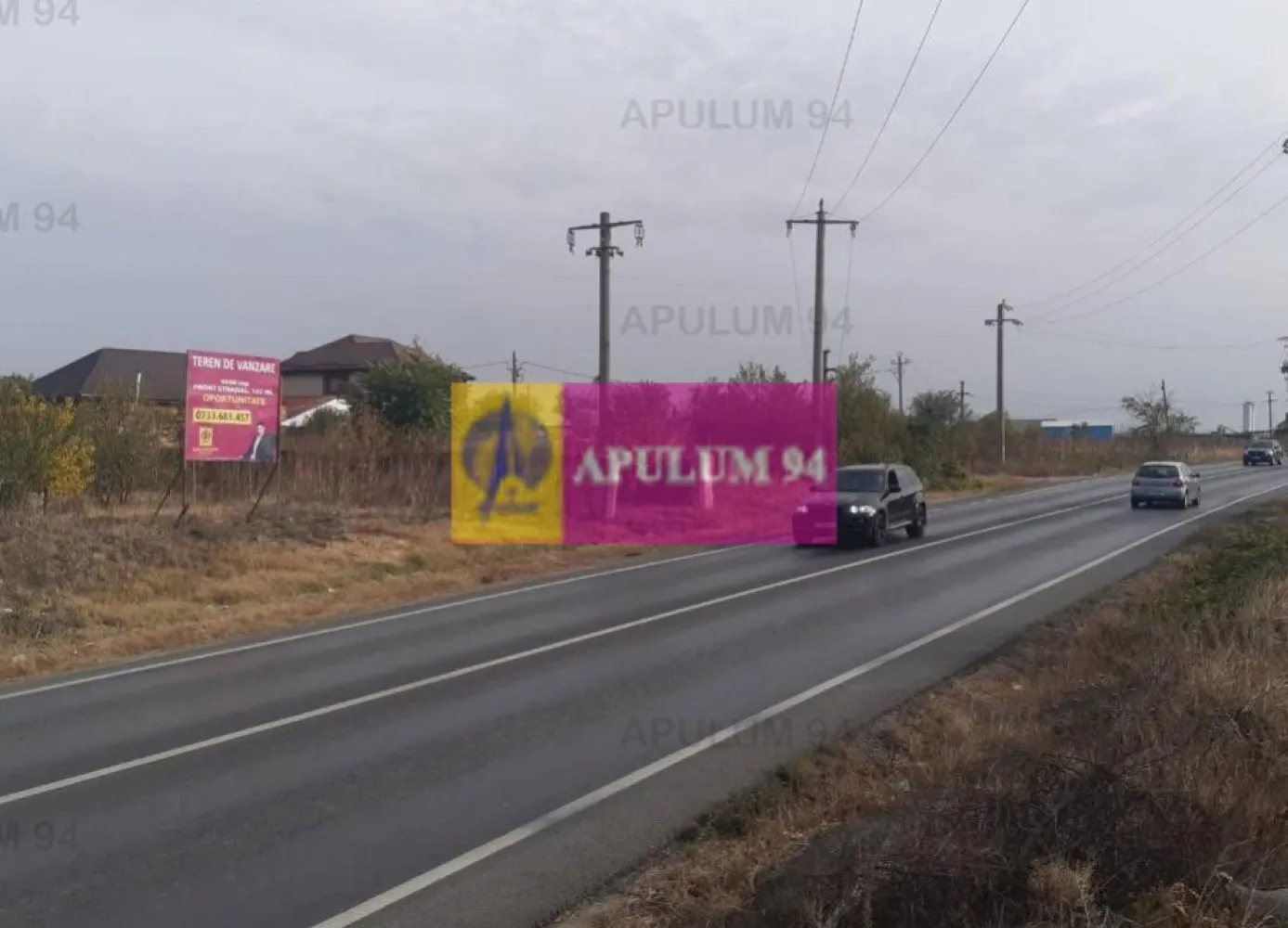 Teren cu vizibilitate extraordinara - 100ml la DNCB Centura Bucuresti - Teren 4800 mp intravilan cu un front stradal de 100ml la Soseaua de Centura a Bucurestiului in zona Glina, cu acces direct din Centura, acces . Terenul se preteaza pentru otice tip de business, pentru hala, depozitare, peco, birouri si chiar si rezidential daca se doreste. Avem acces facil spre oricepunct al Bucurestiului cu ajutorul Soselei de Centura si deasemenea avem si acces facil spre Autostrada Soarelui. Terenul este imprejmuit pe doua laturi cu gard de beton, are ca si facilitati in proximitate curent electric si gaz. Pentru mai multe detalii și programarea de vizionări nu ezitați să mă contactați, Daniel, Apulum94. Facilităm și achiziționarea prin credit ipotecar prin intermediul partenerilor, agenția imobiliară percepe un comision de 3% din prețul de tranzacționare și la vizionare se semnează contract de prestări servicii.