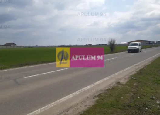 Teren Intravilan cu front stradal la un Drum Principal langa București