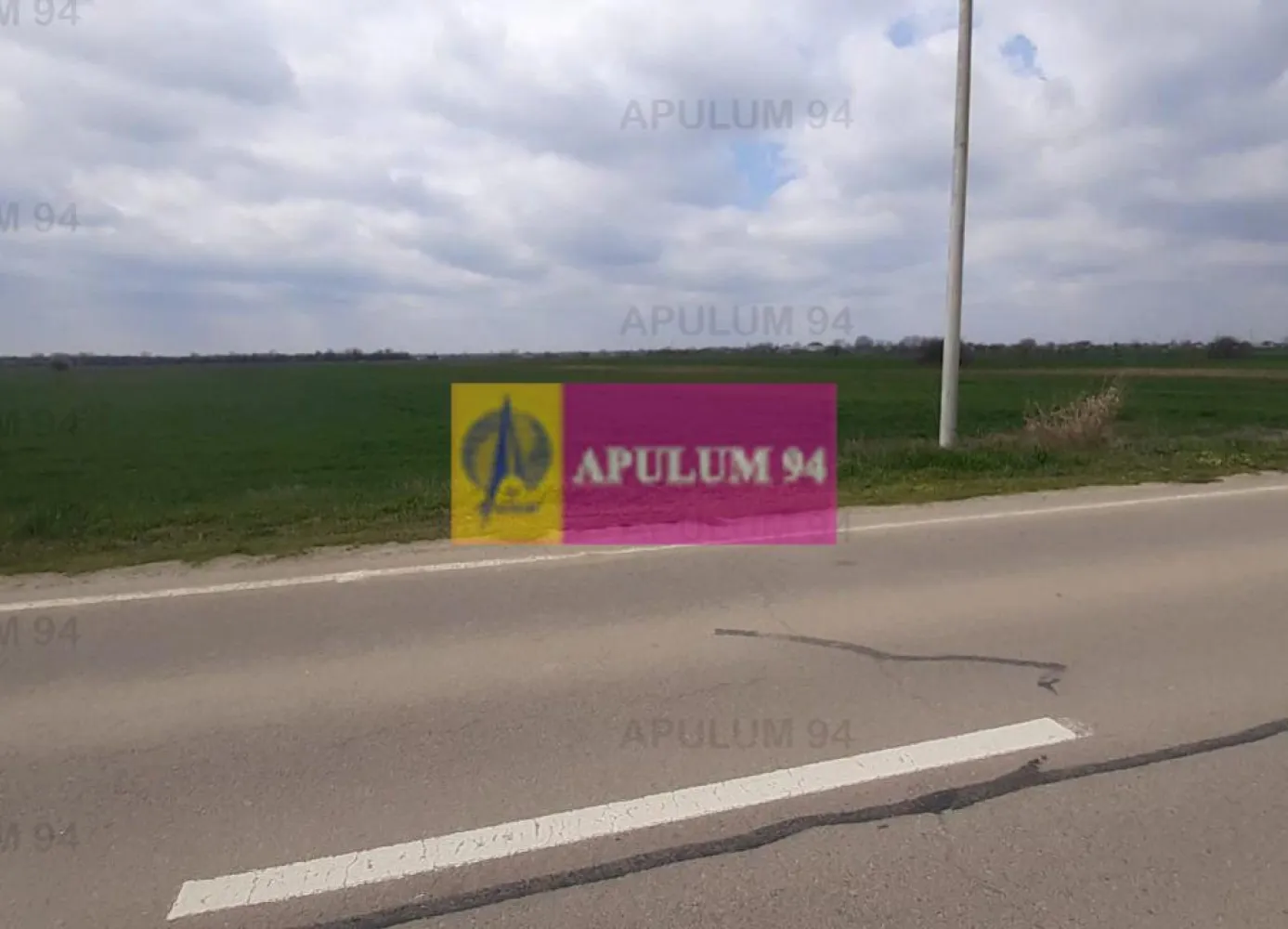 Teren Intravilan cu front stradal la un Drum Principal langa București