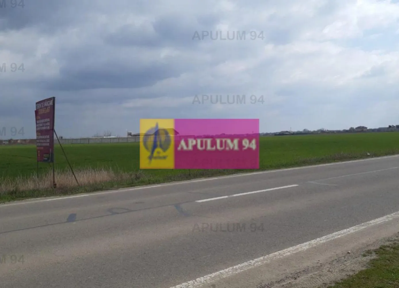 Teren Intravilan cu front stradal la un Drum Principal langa București