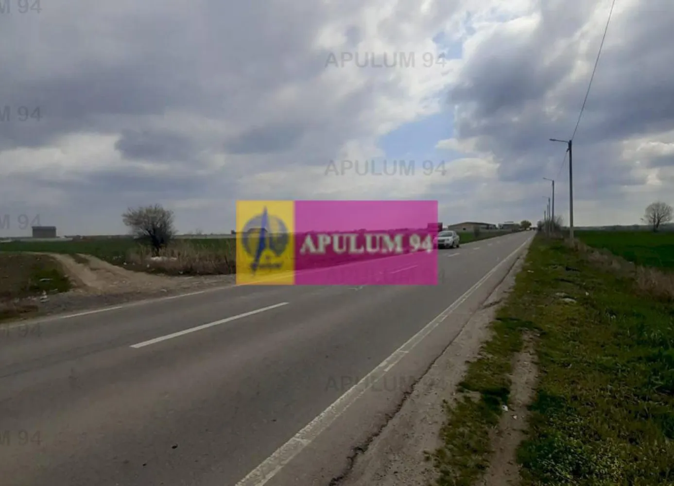 Teren Intravilan cu front stradal la un Drum Principal langa București