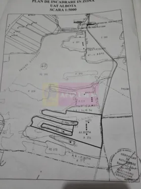 9,4 ha teren lângă DEx12 Pitești | 2,85 €/mp | loturi sau pachet
