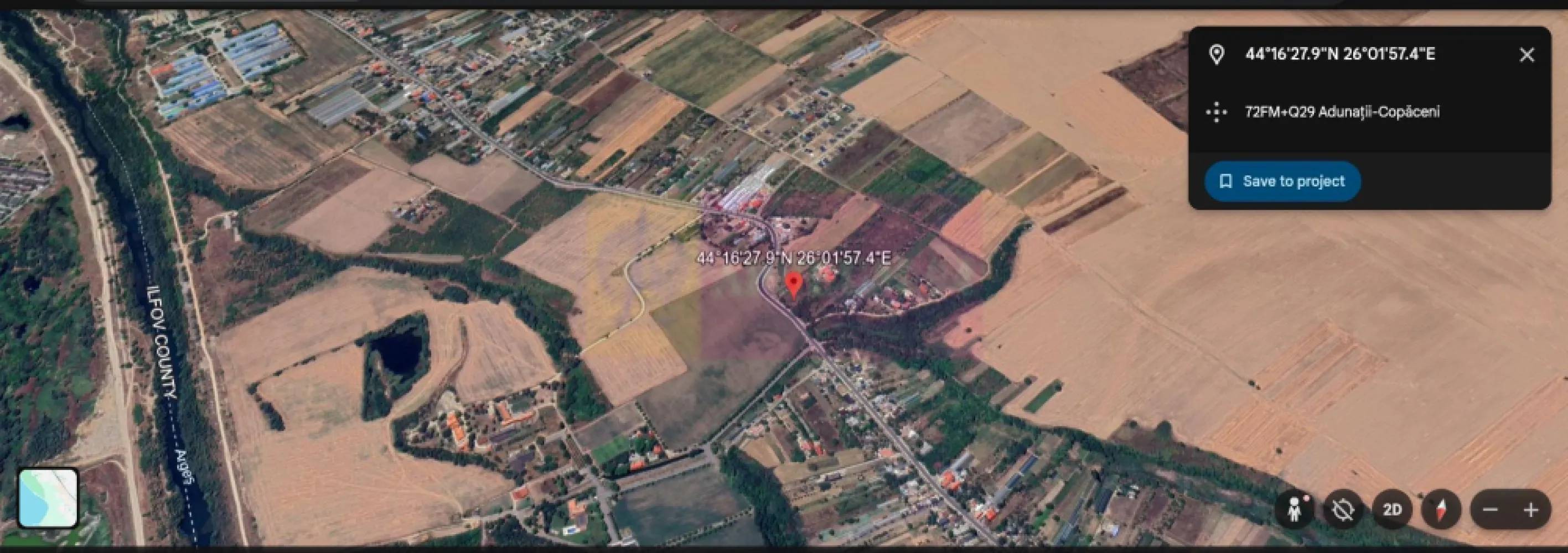 Închiriere teren 26.620 mp | Logistică | Adunații Copăceni - Oferim spre închiriere teren extravilan cu suprafață măsurată de 26.620 mp (25.050 mp în acte), situat în Adunații Copăceni, jud. Giurgiu, la 15–20 minute de București, cu acces direct din DJ412A și legătură rapidă la DN5 / Șoseaua Giurgiului.Terenul este compact, cu formă regulată și deschidere la două străzi, ideal pentru trafic de autoutilitare și camioane. În incintă există alee betonată care permite circulația fără restricții pe toată suprafața. Potrivit pentru:

-Depozitare și logistică
-Parcare și operare flotă auto
-Activități industriale sau de producție
-Bază operațională firmă
Pe teren se află o construcție de 766 mp la sol (S+P+E+M), care nu este inclusă în prețul de închiriere — utilizarea acesteia se poate negocia separat. 
Utilități disponibile la construcție: apă, gaz, curent electric.
Proprietarul ( PF ) este deschis la diverse tipuri de activitate, în funcție de proiect.

Locație
Adunații Copăceni, jud. Giurgiu
Zonă: Sud București
Acces direct din DJ412A
Link Google Maps: https://maps.app.goo.gl/s6dxN75yyyerTBiF7?g_st=iw

Date tehnice:
Suprafață teren măsurată: 26.620 mp
Defalcat:
– 25.487 mp arabil
– 516 mp curți construcții
Categorie: extravilan
Folosință: arabil + curți construcții
Construcție existentă: 766 mp la sol
Acces la două străzi
Alee betonată în curte
Utilități: apă, gaz, curent
Contract minim: 5 ani

Identificare cadastrală
CF 33405, Adunații Copăceni

Prețul de 5.700 €/lună înseamnă aproximativ 0,22 €/mp, poziționare corectă pentru un teren de această dimensiune, cu acces și utilități, în proximitatea Bucureștiului. Disponibil imediat. Comision 0 chirias.