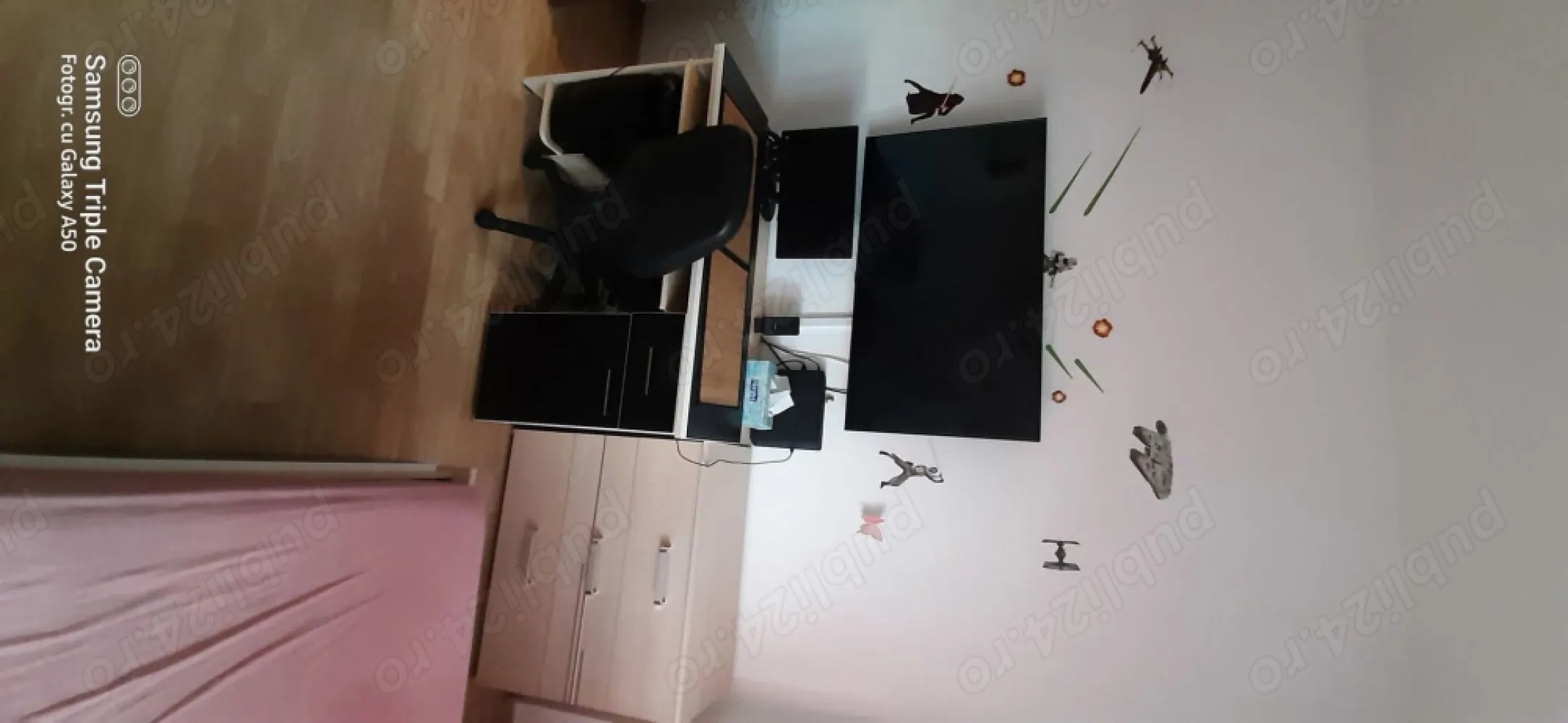 inchiriez apartament 3 camere ,loc parcare - strada prelungirea ghencea 124D, sector 6,et 2,mobilat,utilat gata de mutat,1 luna avans plus chiria
