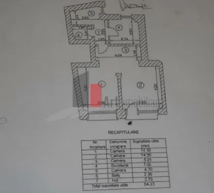 Spatiu Comercial de inchiriat in Centrul Vechi, 55mp