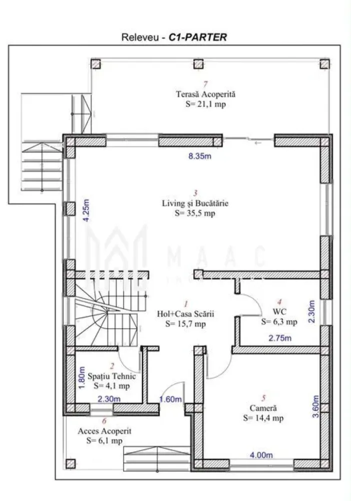 Casa individuala | 5 camere | P+1 | Teren 400 MP | Sura Mare - MAAC Imobiliare vă prezintă o casa individuala cu panoramă asupra municipiului Sibiu și Munților Făgăraș, situată în Șura Mare, într-un cartier rezidențial select, format din locuințe finalizate. Caracteristici: Suprafață utilă totală de 140 mp. Teren cu suprafața de 400 mp. Regim de înălțime demisol, parter, etaj și pod. Compartimentare: Demisol Două pivnițe spațioase. Parter: Hol generos cu casa scării. Spațiu tehnic. Living cu bucătărie open space. Dormitor. Baie. Terasă acoperită. Acces acoperit în locuință. Etaj: Hol cu casa scării. Trei dormitoare, fiecare cu acces la balcon. Dressing. Baie. Terasă acoperită cu deschidere panoramică. Pod: Spațiu accesibil, ideal pentru depozitare suplimentară. Construcție și dotări Structură solidă realizată din cărămidă Porotherm. Încălzire în pardoseală pe ambele niveluri. Ferestre termopan Salamander cu trei foi de sticla. Acoperiș cu țiglă Bramac. Orientare excelentă, cu lumină naturală pe tot parcursul zilei. Stadiu de predare: Varianta la roșu, cu geamuri termopan și instalația electrică realizată. Varianta la cheie, cu finisaje personalizate în funcție de preferințele cumpărătorului. Avantaje: Panoramă deschisă asupra orașului Sibiu și Munților Făgăraș. Acces rapid către Sibiu și principalele puncte de interes. Preț Preț de vânzare la cheie: 230.000 euro. Pentru mai multe detalii precizati telefonic ca ati vazut anuntul cu ID: CP2862870 }}