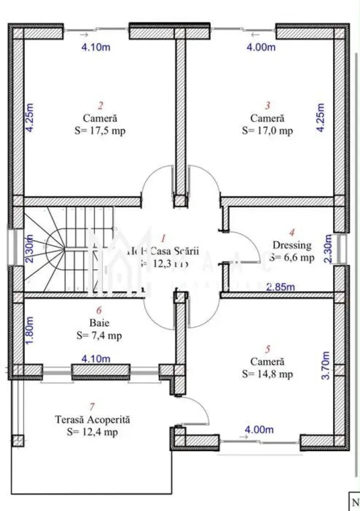 Casa individuala | 5 camere | P+1 | Teren 400 MP | Sura Mare - MAAC Imobiliare vă prezintă o casa individuala cu panoramă asupra municipiului Sibiu și Munților Făgăraș, situată în Șura Mare, într-un cartier rezidențial select, format din locuințe finalizate. Caracteristici: Suprafață utilă totală de 140 mp. Teren cu suprafața de 400 mp. Regim de înălțime demisol, parter, etaj și pod. Compartimentare: Demisol Două pivnițe spațioase. Parter: Hol generos cu casa scării. Spațiu tehnic. Living cu bucătărie open space. Dormitor. Baie. Terasă acoperită. Acces acoperit în locuință. Etaj: Hol cu casa scării. Trei dormitoare, fiecare cu acces la balcon. Dressing. Baie. Terasă acoperită cu deschidere panoramică. Pod: Spațiu accesibil, ideal pentru depozitare suplimentară. Construcție și dotări Structură solidă realizată din cărămidă Porotherm. Încălzire în pardoseală pe ambele niveluri. Ferestre termopan Salamander cu trei foi de sticla. Acoperiș cu țiglă Bramac. Orientare excelentă, cu lumină naturală pe tot parcursul zilei. Stadiu de predare: Varianta la roșu, cu geamuri termopan și instalația electrică realizată. Varianta la cheie, cu finisaje personalizate în funcție de preferințele cumpărătorului. Avantaje: Panoramă deschisă asupra orașului Sibiu și Munților Făgăraș. Acces rapid către Sibiu și principalele puncte de interes. Preț Preț de vânzare la cheie: 230.000 euro. Pentru mai multe detalii precizati telefonic ca ati vazut anuntul cu ID: CP2862870 }}