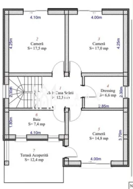 Casa individuala | 5 camere | P+1 | Teren 400 MP | Sura Mare