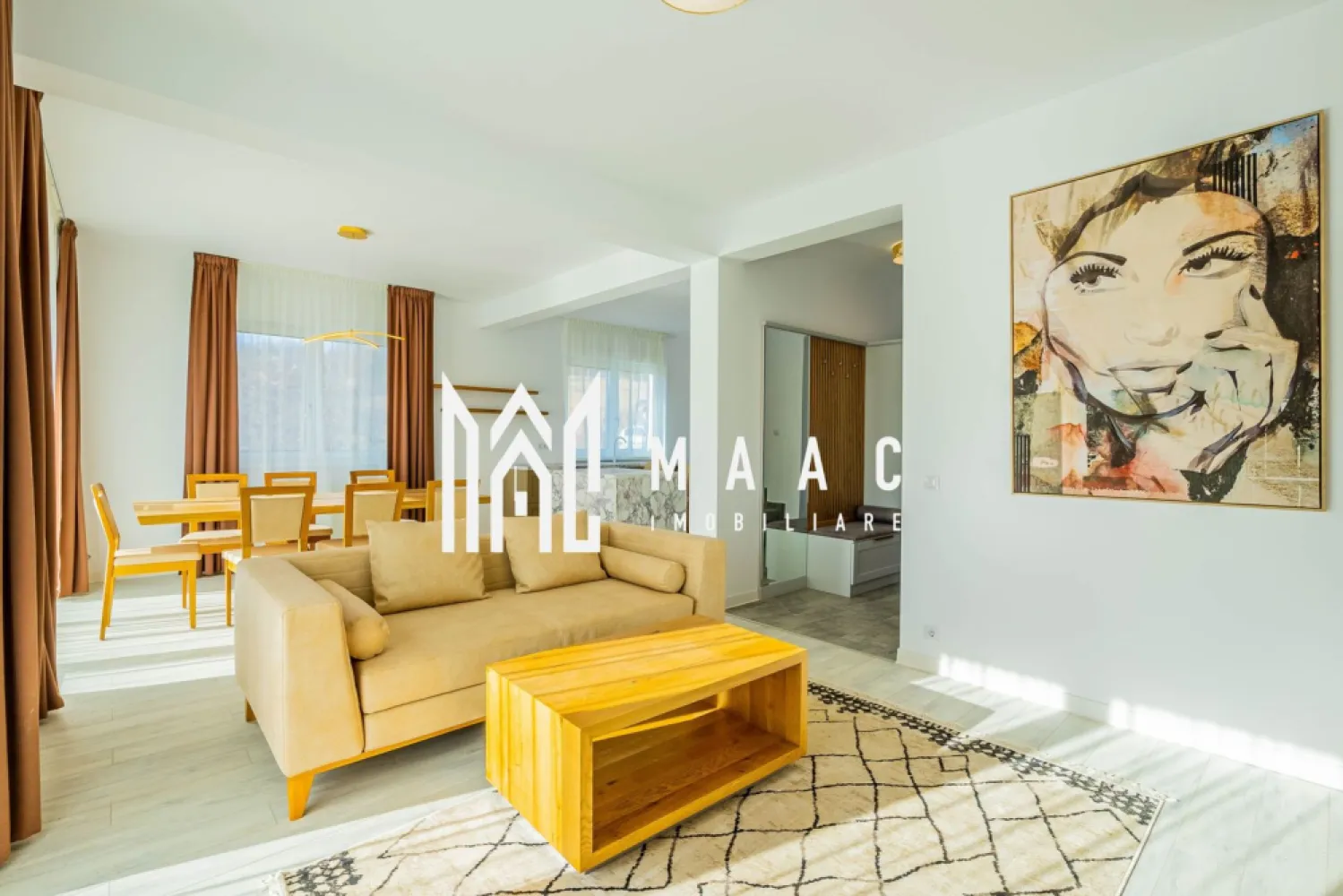 Casă Premium în Cisnădioara I 177 mp I Vedere catre Cetate - MAAC Imobiliare vă propune spre vânzare o proprietate exclusivistă, situată într-un ansamblu rezidențial premium din localitatea Cisnădioara, județul Sibiu, una dintre cele mai apreciate zone rezidențiale din apropierea orașului. Ansamblul este format din 18 case individuale, concepute pentru a oferi intimitate, confort și un standard ridicat de locuire. Locuința are regim de înălțime D+P+E și se vinde complet mobilată și utilată, fiind pregătită pentru mutare imediată. Locație: Zonă naturală deosebită, ideală pentru plimbări și activități în aer liber Acces rapid către punctele de interes: aproximativ 20 de minute până în centrul municipiului Sibiu Aeroportul Internațional Sibiu Stațiunea montană Păltiniș Acces pe șosea modernă, cu peisaje spectaculoase Vedere panoramică către Cetatea Cisnădioara Caracteristici proprietate Suprafață teren: 634 mp Suprafață utilă: 177 mp Suprafață construită desfășurată: 315 mp Garaj: 39 mp, cu capacitate pentru 2 autoturisme Terase și balcoane: 44,28 mp Compartimentare 3 dormitoare Dormitor matrimonial cu acces la balcon propriu Dormitoarele II și III cu acces la balcon comun și vedere către cetate 3 băi 3 terase Living generos cu zonă de dining Spații de depozitare eficiente Preț și modalități de achiziție Preț: 380.000 euro + TVA Modalități de plată: Cash Credit bancar Rate direct la dezvoltator: - Avans minim 50% + TVA - Diferența achitată în maximum 10 ani Această proprietate se adresează celor care caută un stil de viață premium, într-o zonă liniștită, cu aer curat, dar cu acces facil către oraș și munte. Pentru detalii suplimentare, consultanță sau programarea unei vizionări, va rugăm să ne contactati specificand ID: CP2862197. }}