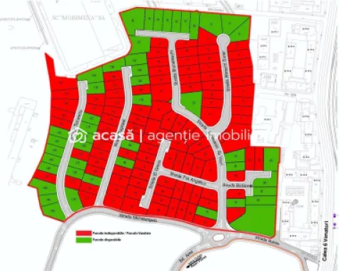 Teren de casă 302 mp – toate utilitățile, zonă ARED lângă AFI