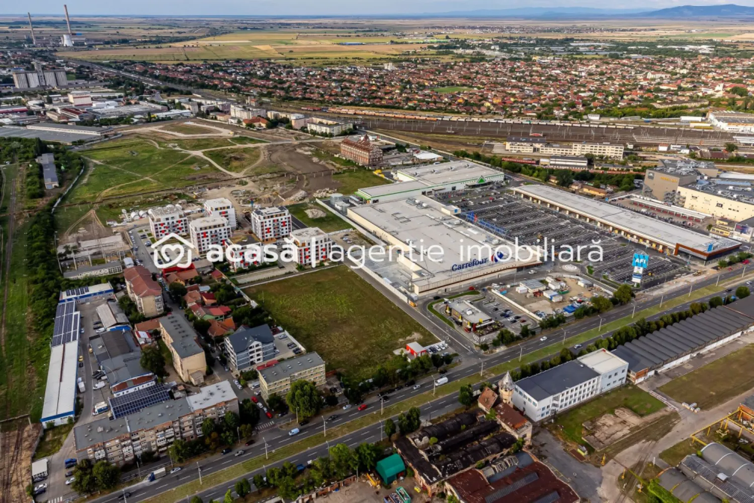 Teren de casă 302 mp – toate utilitățile, zonă ARED lângă AFI