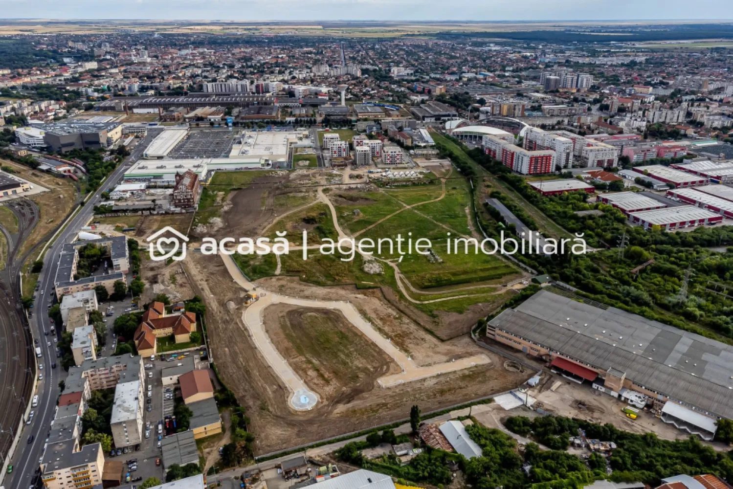 Teren de casă 302 mp – toate utilitățile, zonă ARED lângă AFI