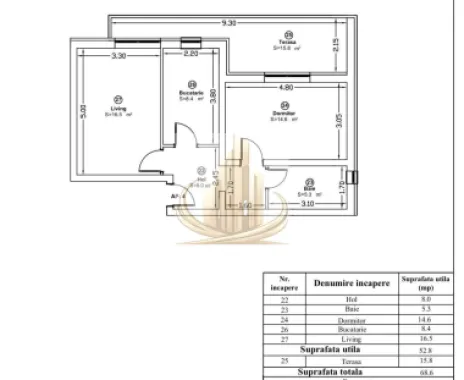✨🏡 Apartament 2 camere premium cu terasa generoasa-Giroc