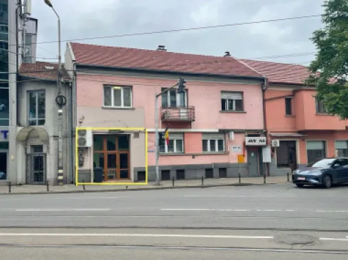 Spațiu comercial de închiriat – Str. Magheru, zonă cu trafic intens