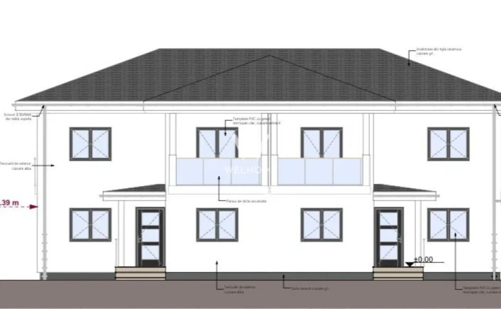 Duplex de vanzare in Selimbar