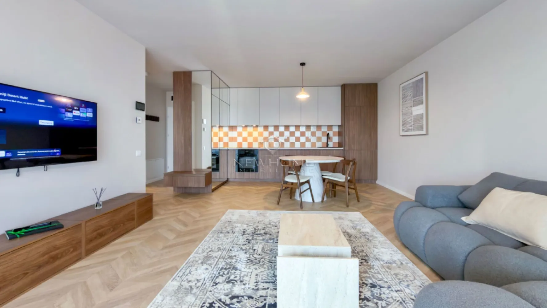 Apartament 2 camere PET FRIENDLY zona The Office - NewHOME Imobiliare ofera in EXCLUSIVITATE spre inchiriere apartament ultrafinisat cu 2 camere, PET FRIENDLY, amplasat la etajul 6 din 7 in Complexul Rezidential The Nest. Compartimentat astfel: hol intrare cu spatiu de depozitare, living open space impreuna cu bucataria, dormitor, baie, terasa. Pentru confortul Dvs. este dotat cu incalzire prin pardoseala, aer conditionat, masina de spalat rufe, masina de spalat vase, plita si cuptor electric, smart TV, frigider etc. Apartamentul dispunde de suprafata utila de 55 mp. + terasa de 10 mp. Loc de PARCARE subteran inclus in pret. Imobilul dispune de facilitati disponibile pentru toti locatarii: gradina, camera de joaca pentru copii, zona de co-working. Avand in vedere poziția si avantajele zonei este una de mare interes, fiind in apropiere de centrul orasului, mijloacele de transport in comun, magazine alimentare, scoli/ gradinite, farmacii, banci etc. Pentru mai multe informatii si pentru a programa o vizionare, contactati-ne cu incredere!