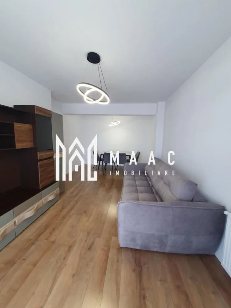 Apartament cu 2 camere | 57 MPU | Etaj 3 | Lift | Parcare | Selimbar - MAAC Imobiliare vă propune spre închiriere un apartament cu 2 camere, complet mobilat și echipat, situat la etajul 3 al unui imobil dotat cu lift.

Locuința este ideală pentru persoane care își doresc confort, funcționalitate și acces facil către punctele de interes ale orașului.

Detalii apartament
2 camere
Etaj 3
Bloc cu lift
Loc de parcare inclus în preț
Compartimentare:
living
bucătărie
dormitor
baie
hol
Dotări și beneficii
Complet mobilat și utilat
Bucătărie echipată cu:
mașină de spălat vase
cuptor
aragaz
Spațiu bine compartimentat
Locuință luminoasă și pregătită pentru mutare imediată
Condiții închiriere
Chirie: 450 €/lună
Garanție: echivalentul unei luni de chirie
Potrivit pentru

 cuplu
 persoană singură
 chirie pe termen lung

Pentru mai multe informații sau pentru a programa o vizionare, nu ezitați să ne contactați, specificand ID: CP3099870
